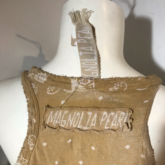 Magnolia Pearl Yellow Lace Paisley Dress - Picture 8 of 8